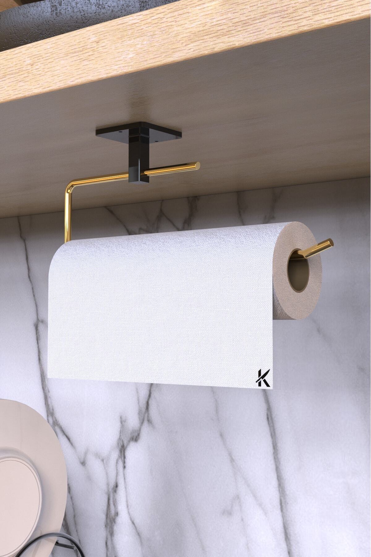 4'lü Banyo Aksesuar Seti, Paslanmaz — Gold