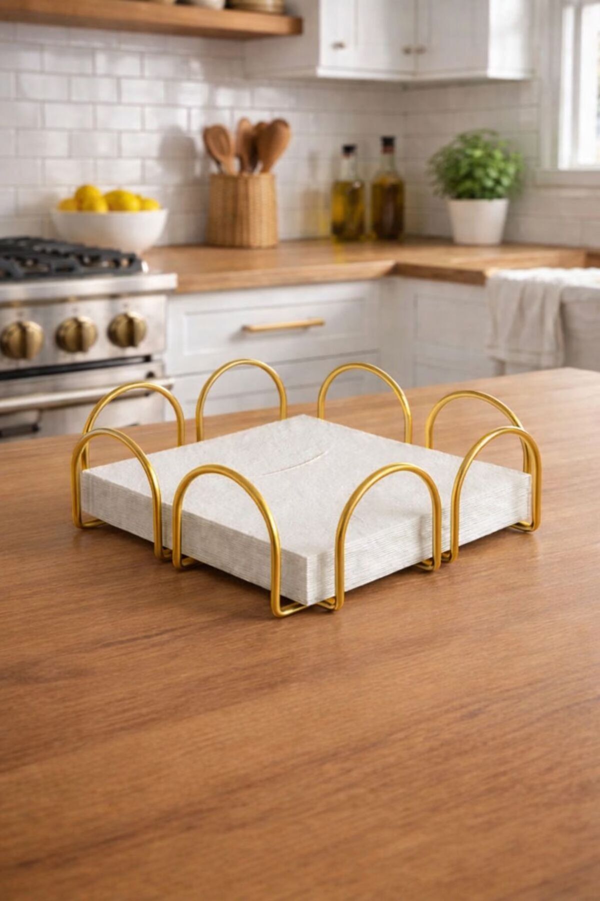 Peçetelik, Paslanmaz Çelik — Gold