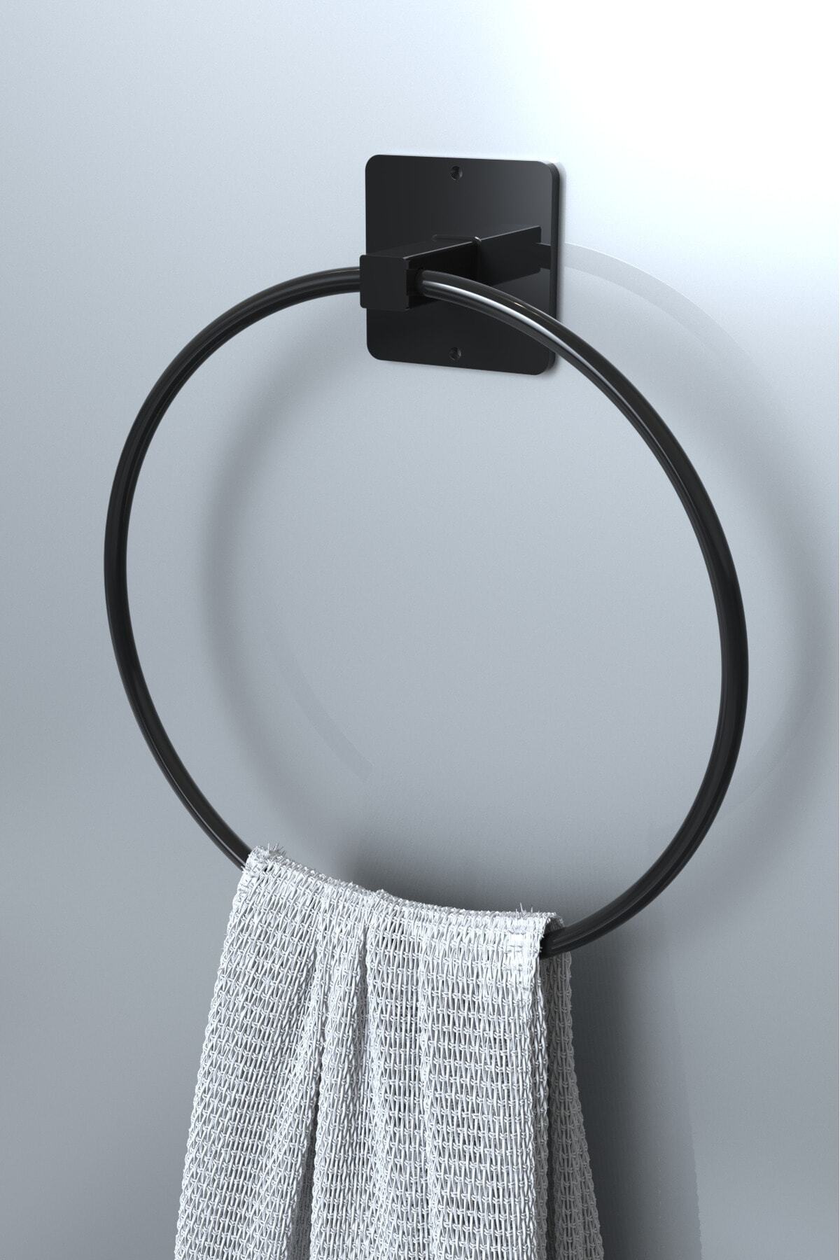 Yuvarlak Havluluk ve Wc Kağıtlık 2'li Set