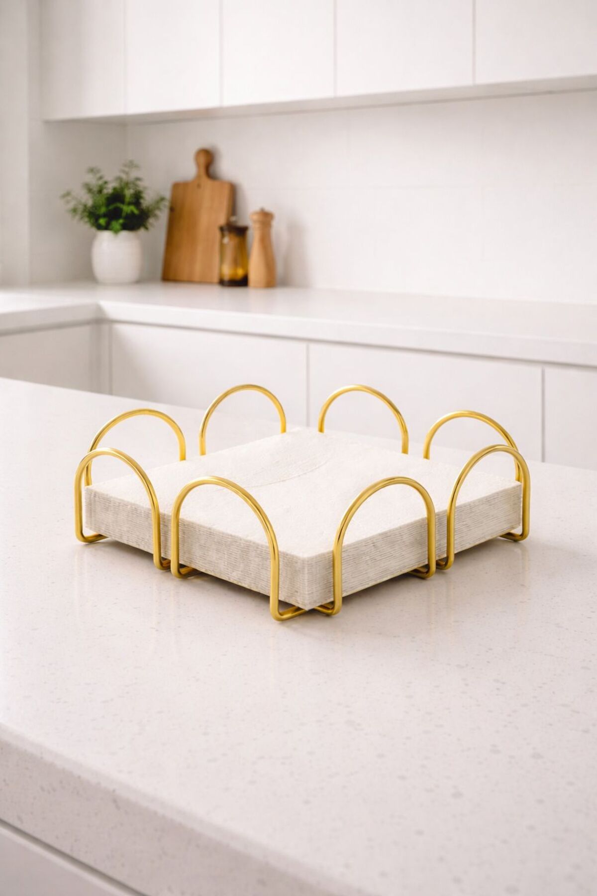 Peçetelik, Paslanmaz Çelik — Gold